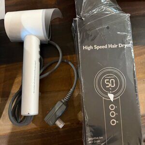High Speed Hair Dryer with Negative ION operation 1600 watt